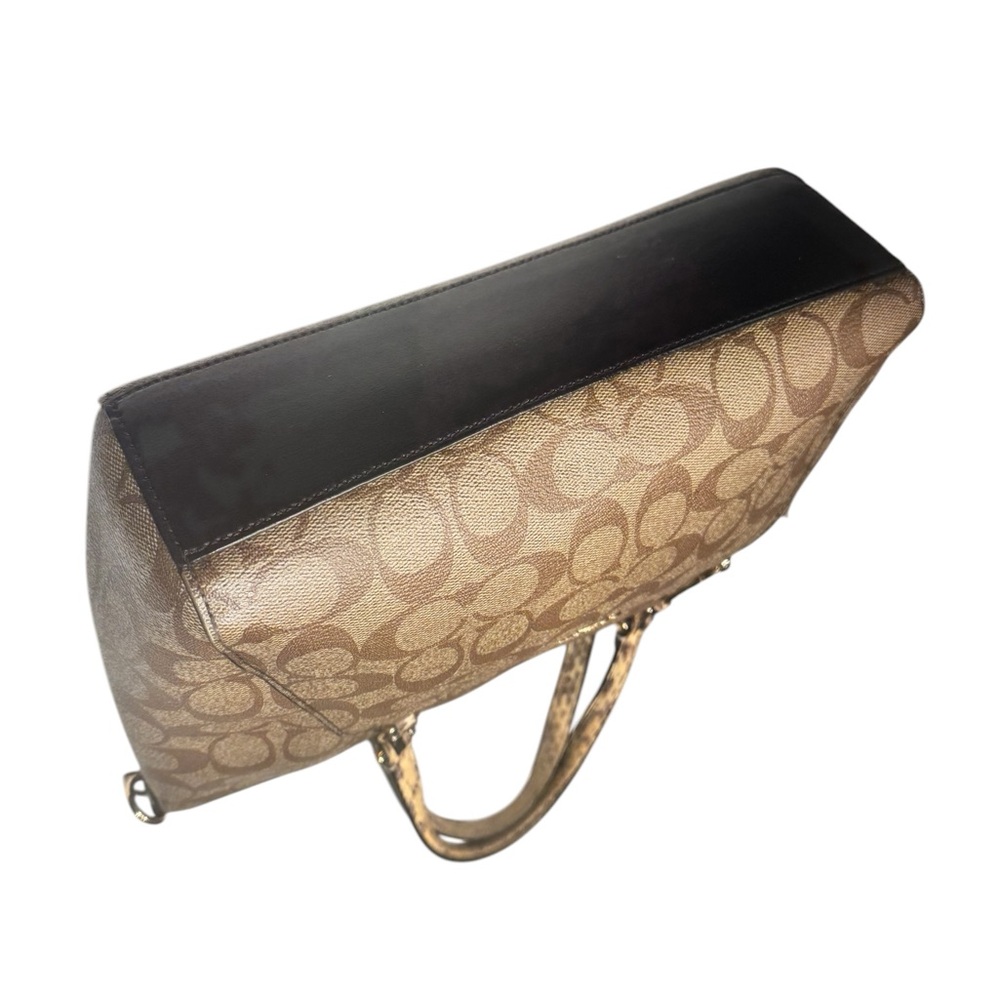 Coach Women's Signature Prairie Satchel - Picture 8 of 12
